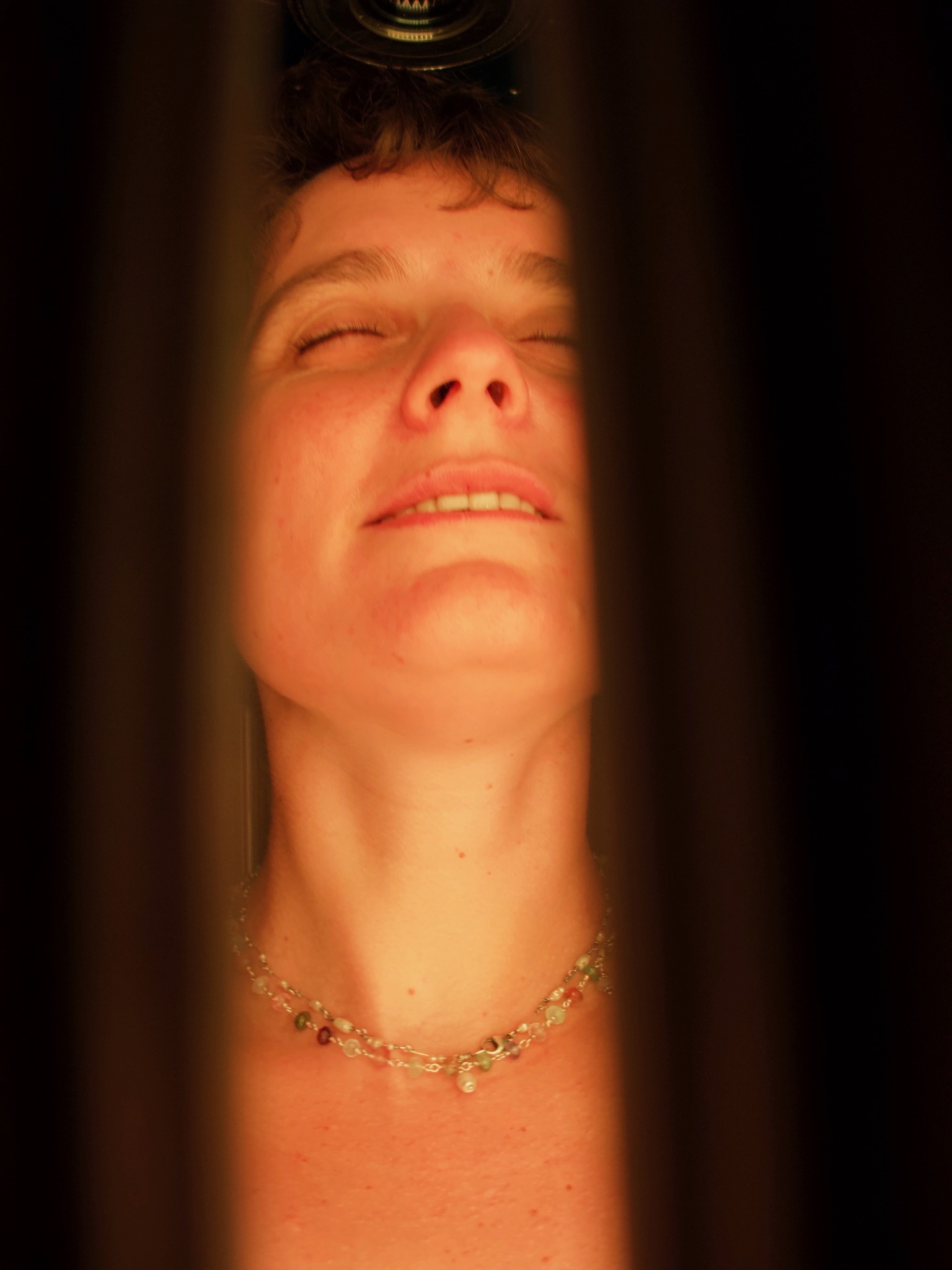 Strange Attractor with purple and blue LED sequences