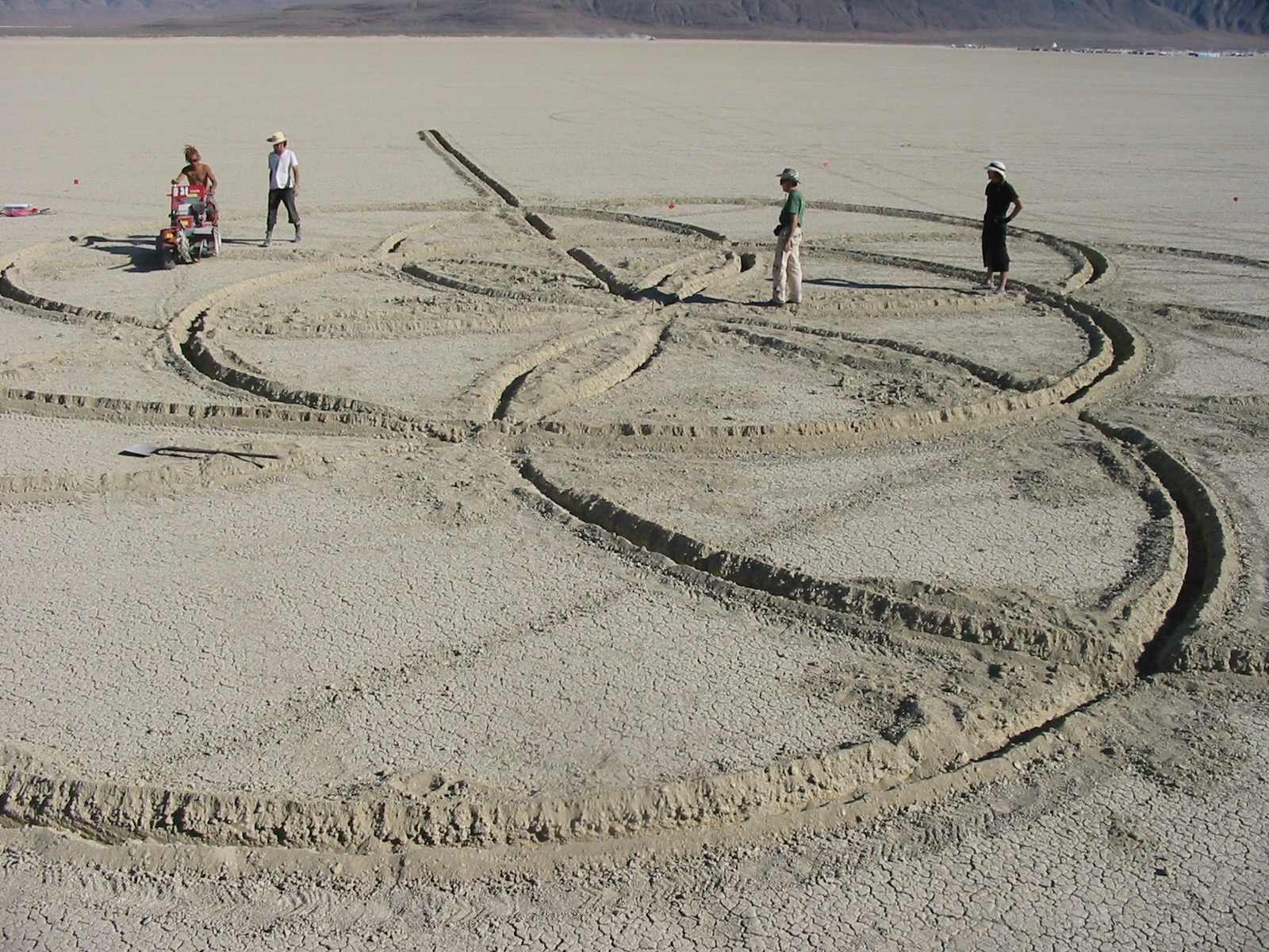 Four hours and a trencher.