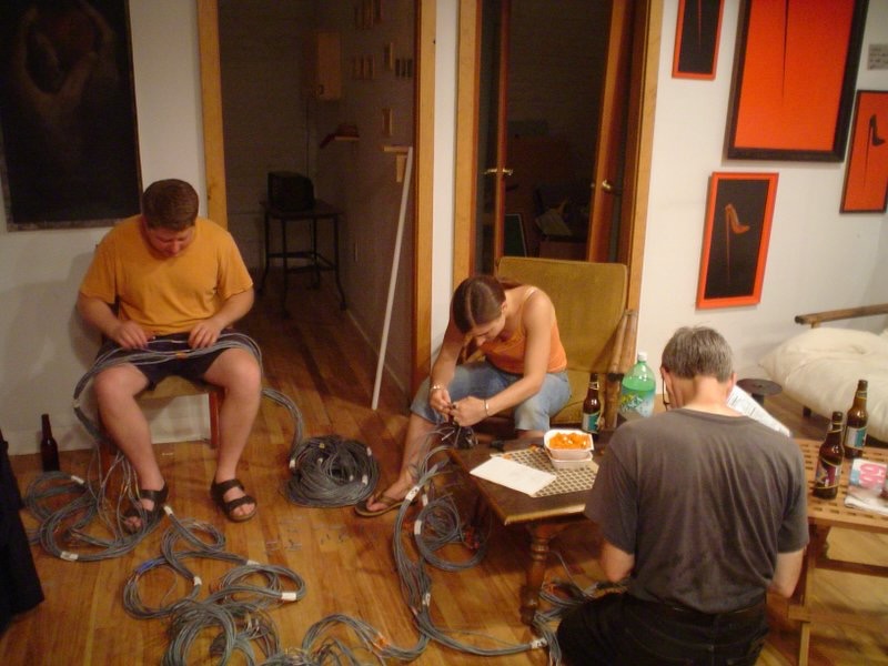 Wiring harness fabrication for SoLA.