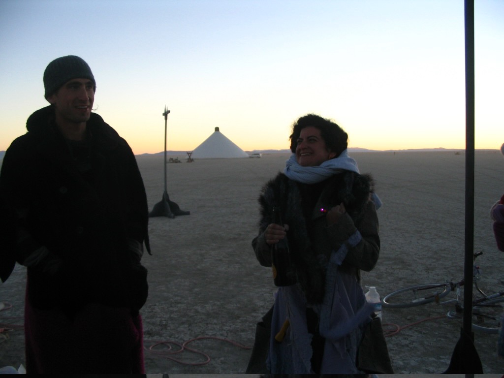 Ryan and Sage enjoy the moment of completion of SoLA.